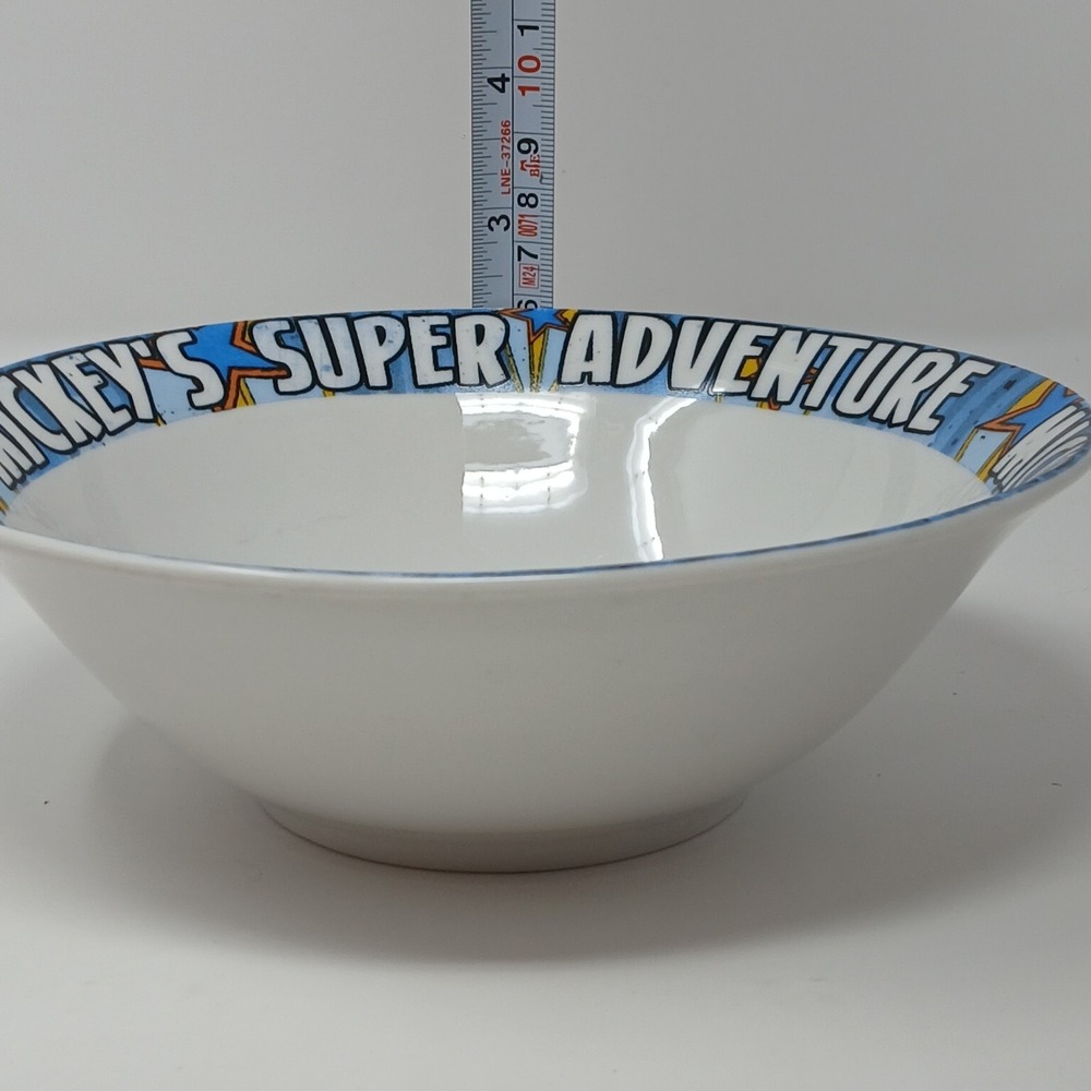 Disney‎ Mickey Mouse Super Adventure Dinnerware Set Fun Collectible Nostalgia - Picture 7 of 13